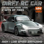 4WD RC Drift Car with LED Lights and Detachable Shell, Rechargeable Battery Zanny Home