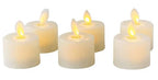 Flameless LED Candles with Remote Control and Realistic Flicker, Set of 6 Water-Resistant Zanny Home