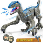 Interactive Dinosaur Toy with Remote Control and Rechargeable Battery, Lights, Sounds Zanny Home