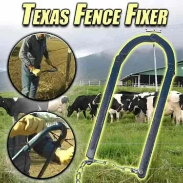 Fence Repair Tool with Secure Wire Clamps and Single-Person Lever, 48cm Metal Zanny Home