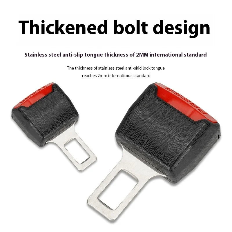 Seat Belt Extender with Anti-Slip Surface and Reinforced ABS Construction, Universal Fit Zanny Home