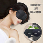 Heated Eye Mask with Rechargeable Battery and Removable Silk Cover, USB Charging Zanny Home