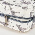 Travel Booster Seat with Foldable Lightweight Design and Adjustable Straps, Removable Cover Zanny Home