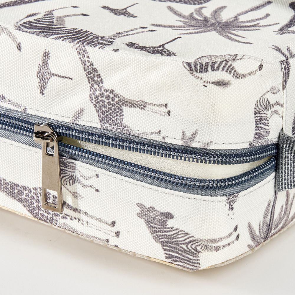 Travel Booster Seat with Foldable Lightweight Design and Adjustable Straps, Removable Cover Zanny Home