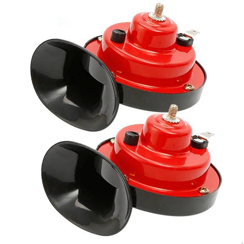 12V Train Horn with Dual-Tone Sound and Weatherproof ABS Housing, Mounting Kit Included Zanny Home