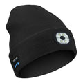 Bluetooth Beanie with Built-In LED Light and Hands-Free Audio, Removable Module Zanny Home