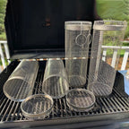 Rotating Grill Basket with Stainless Steel Body and Rotisserie Access, Dishwasher Safe Zanny Home