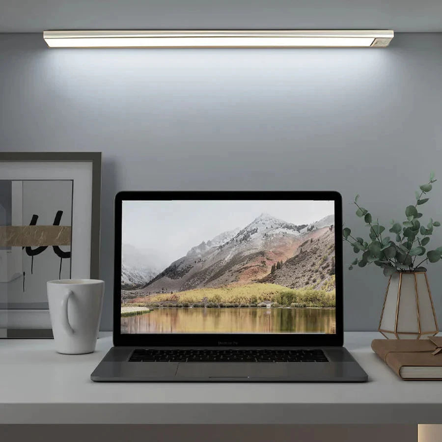 Motion Sensor Light with Magnetic Mount and USB-C Charging, Slim Under-Shelf for Closets Zanny Home
