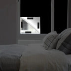 Blackout Window Film with Static Cling and Trim-to-Fit, Opaque Privacy Shade Zanny Home