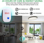 Ultrasonic Rodent Repeller with Adaptive Frequency and Plug-In Design, 800 Sq Ft Coverage Zanny Home