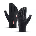 Touchscreen Winter Gloves with Waterproof Shell and Non-Slip Palm, Adjustable Wrist Zanny Home