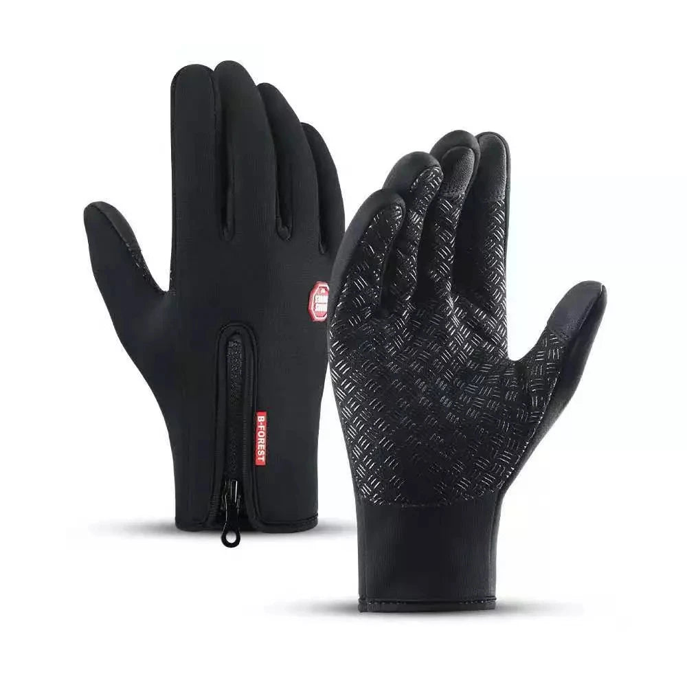 Touchscreen Winter Gloves with Waterproof Shell and Non-Slip Palm, Adjustable Wrist Zanny Home