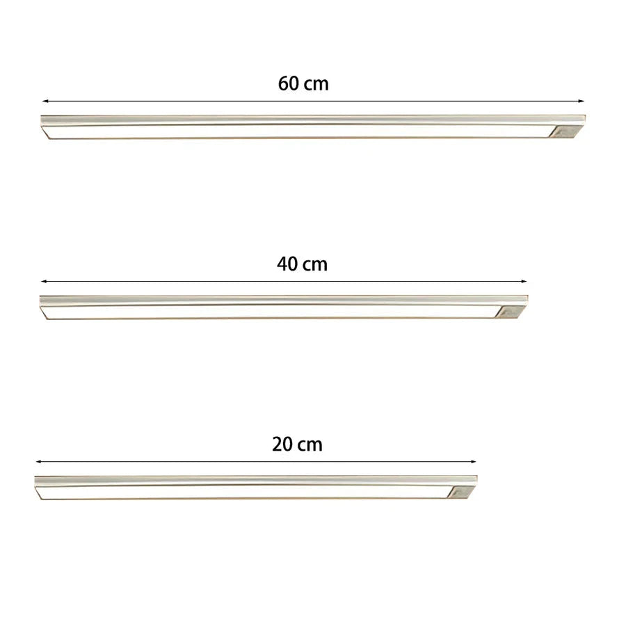 Motion Sensor Light with Magnetic Mount and USB-C Charging, Slim Under-Shelf for Closets Zanny Home