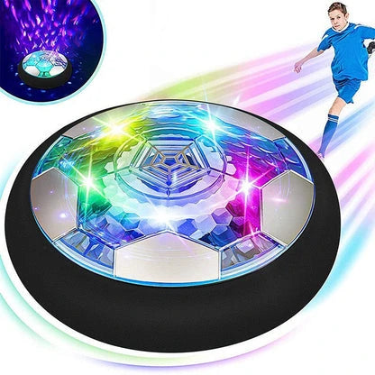 Hover Soccer Ball with Soft Foam Bumper and USB Rechargeable Battery, LED Lights Zanny Home
