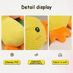 Plush Duck Dog Toy with Deep Quack Sound and Reinforced Stitching, Machine Washable Zanny Home