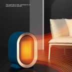 Ceramic Space Heater with Timer and Thermostat for Small Rooms, Portable Quiet Design Zanny Home