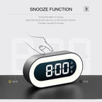 Sunrise Alarm Clock with Dimmable Wake Light and Nature Sounds, Rechargeable USB-C Battery Zanny Home