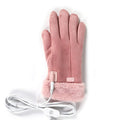 Heated Gloves with 5000mAh Battery and Touchscreen Index Fingertips, Water-Resistant Zanny Home