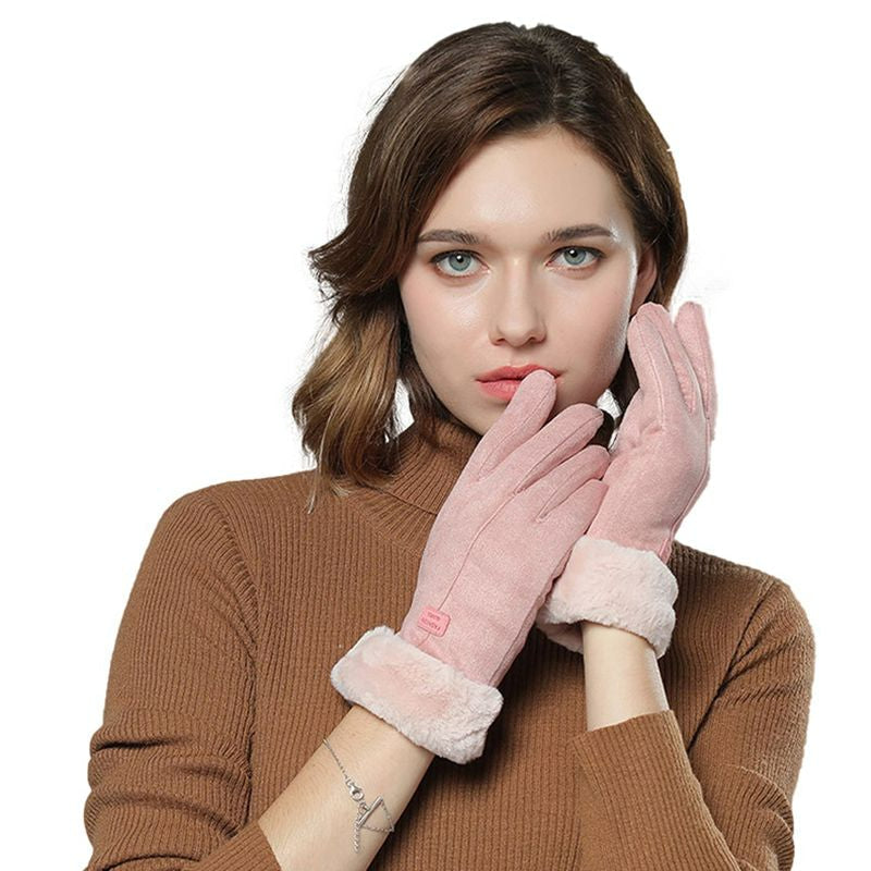 Heated Gloves with 5000mAh Battery and Touchscreen Index Fingertips, Water-Resistant Zanny Home