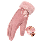 Heated Gloves with 5000mAh Battery and Touchscreen Index Fingertips, Water-Resistant Zanny Home