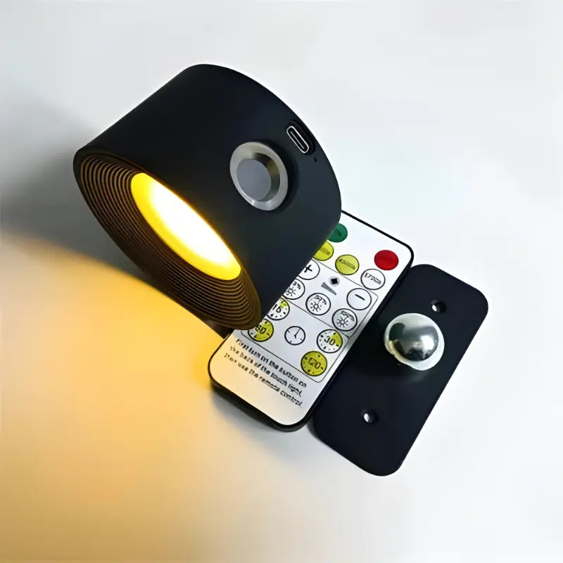 Rechargeable Magnetic Wall Light with 360° Pivot and Touch Controls, USB Type-C Charging Zanny Home