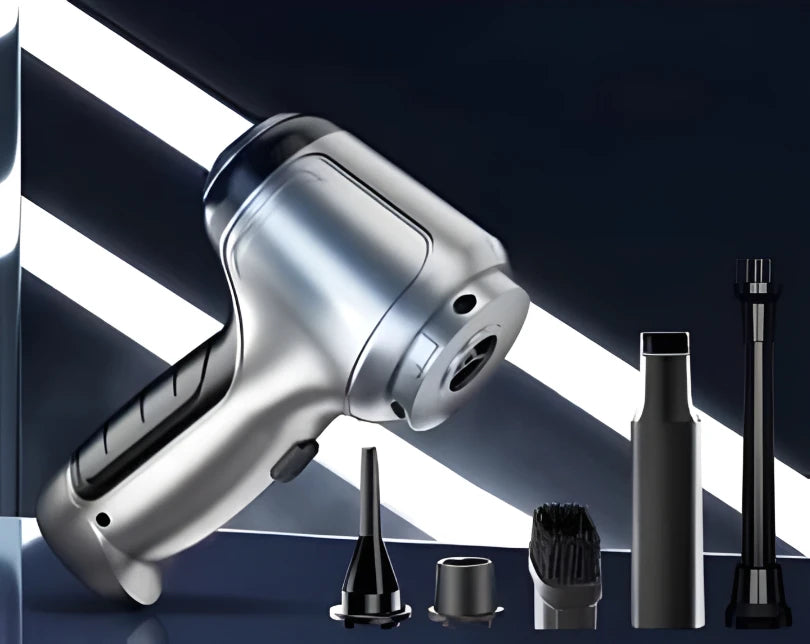 Cordless Car Vacuum with Brushless Motor and 95,000 Pa Suction, 4,000mAh Battery Zanny Home