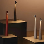 Rechargeable Table Lamp with Touch Dimming and Adjustable Warm-to-Cool Color, IP54 Rated Zanny Home