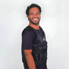 Adjustable Weighted Vest with Removable Weights and Ergonomic Fit, Up to 110 Lbs Zanny Home