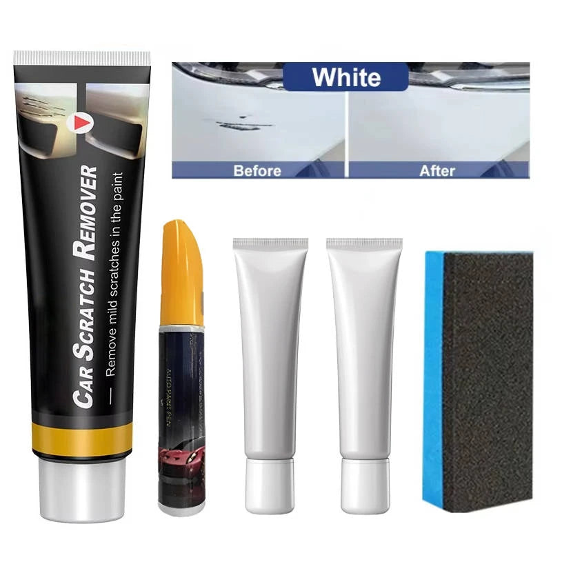 Car Scratch Repair Kit with Precision Applicator and Microfiber Cloth, High Gloss Finish Zanny Home