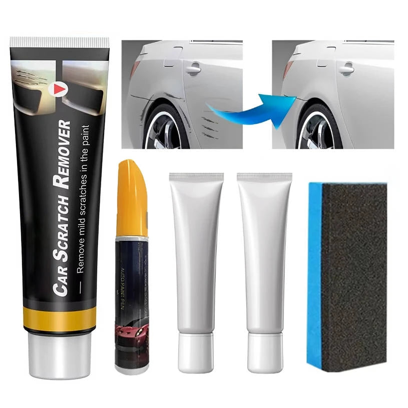 Car Scratch Repair Kit with Precision Applicator and Microfiber Cloth, High Gloss Finish Zanny Home