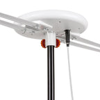 Long Range HDTV Antenna with Omnidirectional UHF/VHF and Built-In Filter, 40ft Cable Zanny Home