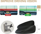 Car Seat Cushion with 3.5-Inch Memory Foam Boost and Contoured Support, Removable Cover Zanny Home