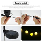 Solar Garden Stake Lights with Animated Firefly Motion and Warm White Glow Zanny Home