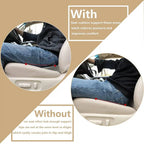 Car Seat Booster Cushion with 3.5in Height Lift and Memory Foam, Removable Cover Zanny Home