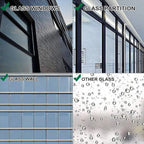 Telescopic Window Cleaning Tool with Spray and Microfiber Scrub, 51 Inch Pole Zanny Home