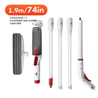 Telescopic Window Cleaning Tool with Spray and Microfiber Scrub, 51 Inch Pole Zanny Home