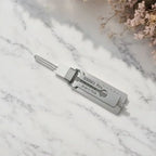 Key Decoder Tool with Stainless Steel and Integrated Pick, Pocket-Sized Ergonomic Grip Zanny Home