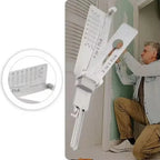 Key Decoder Tool with Stainless Steel and Integrated Pick, Pocket-Sized Ergonomic Grip Zanny Home