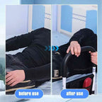 Bed Assist Rail with Adjustable Anchor Strap and Padded Foam Grip, Tool-Free Installation Zanny Home