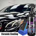 Nano Ceramic Coating Spray with Hydrophobic Barrier and High Gloss, Up to 12 Months Zanny Home