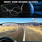 Progressive Glasses with Photochromic Tint and Blue-Light UV400 Protection Zanny Home