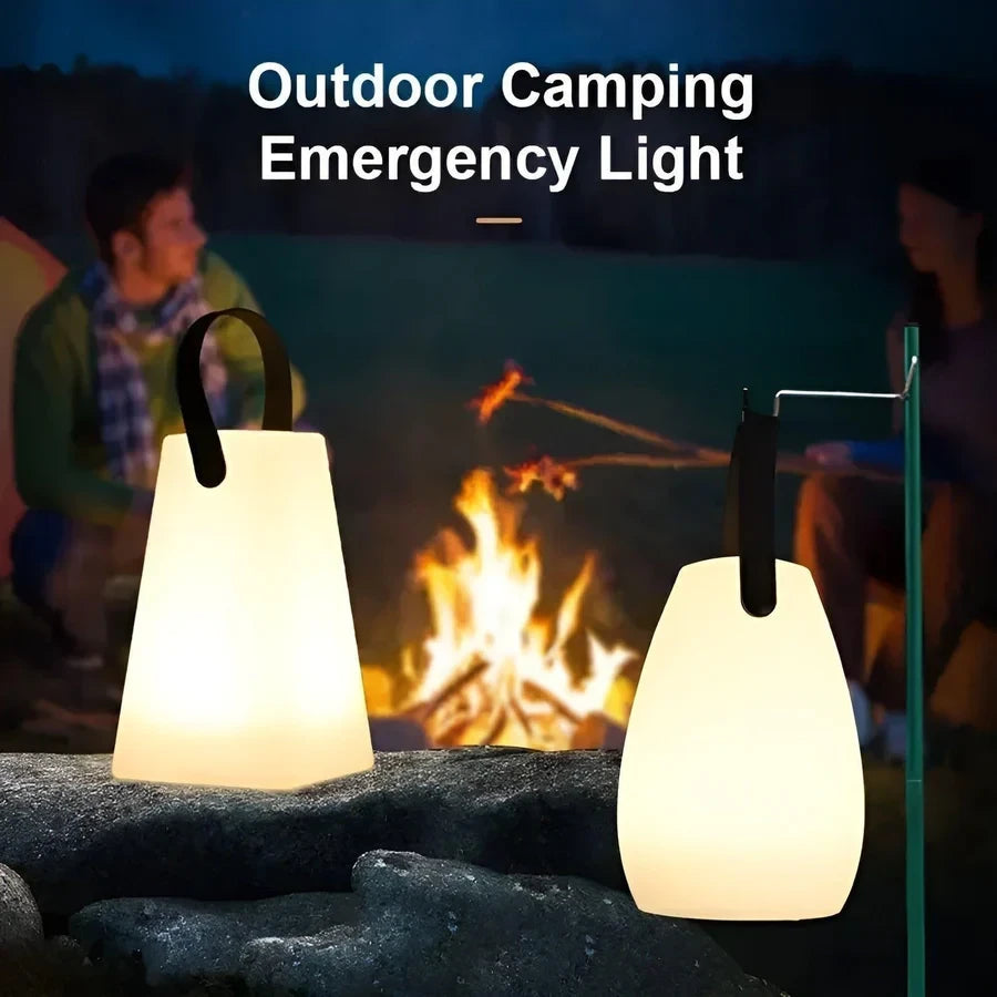 Waterproof LED Table Lamp with USB-C Rechargeable Battery and Touch Control, Remote Zanny Home