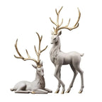Luxury Resin Deer Statue for Modern Home Decoration zannyhome-store