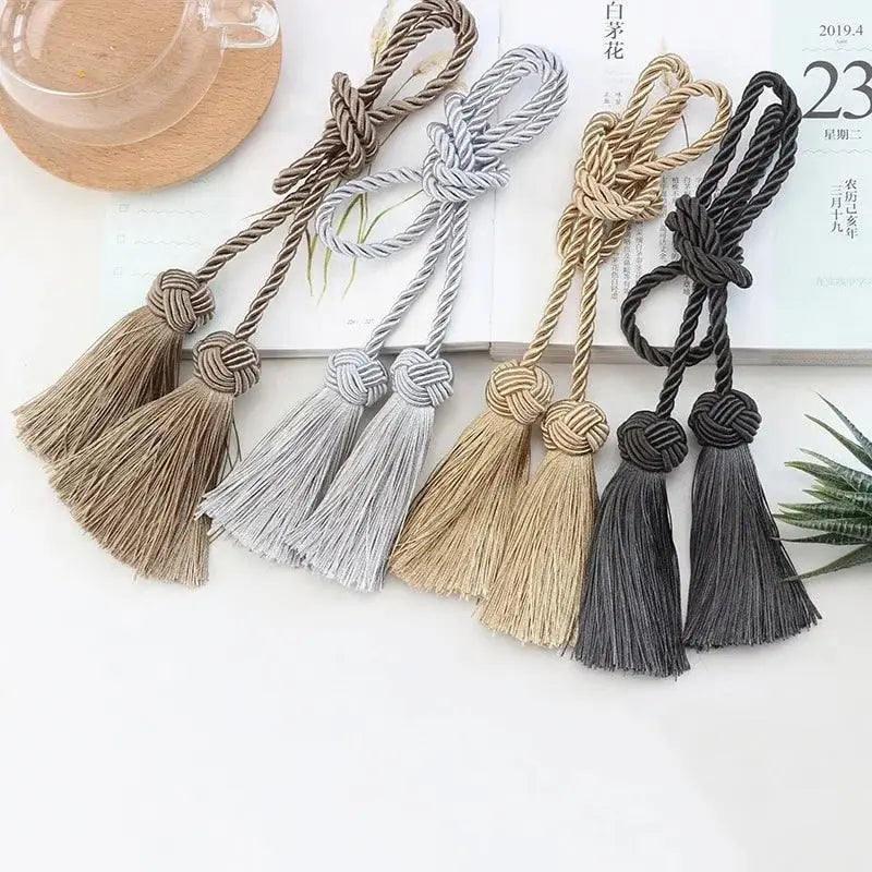 Tassels Curtain Tieback Clips: Home Decoration Accessories for Living Room Decor zannyhome-store