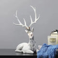 Luxury Resin Deer Statue for Modern Home Decoration zannyhome-store