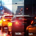 4-Channel Dash Camera with Night Vision and Parking Monitor, WiFi App Control Zanny Home