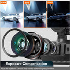 4-Channel Dash Camera with Night Vision and Parking Monitor, WiFi App Control Zanny Home