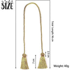 Tassels Curtain Tieback Clips: Home Decoration Accessories for Living Room Decor zannyhome-store
