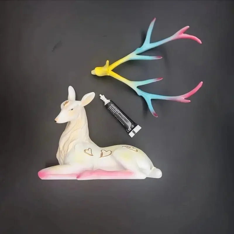 Luxury Resin Deer Statue for Modern Home Decoration zannyhome-store