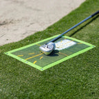 Divot Feedback Golf Mat with Impact Markers and Ground Stake, Portable Training Tool Zanny Home